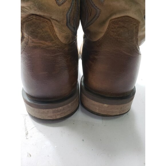 Ariat Men\'s Everlite Blazin Western Boots Brown Pull Up Mid Calf Size 9D main image 15